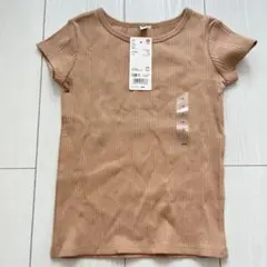 UNIQLO ベージュTシャツ120 半袖のサムネイル