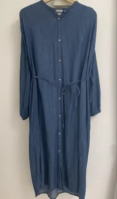 しまむら tera wear emu デニムロングワンピース