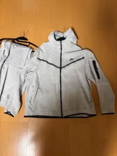 NIKE ナイキ　テックフリース XXL グレー パーカーのみ