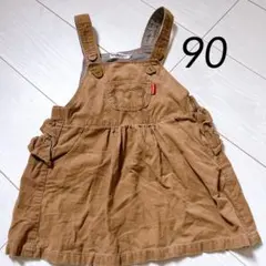 HOT BISCUITS コーデュロイワンピース 90