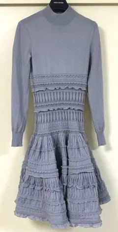 一度のみの使用】ALAiA/2007エディションウールクリノリンドレス