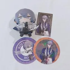 にじさんじ　小柳ロウ　アニメイトカフェ　コースター カード　にじぱぺっと