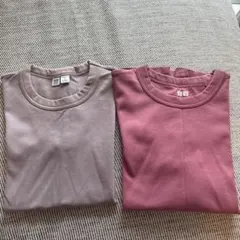 2枚セットUNIQLO U エアリズム　クルーネックTシャツ M