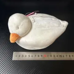 フェリシモ YOU+MORE! 真っ白アヒルのもっちりポーチ すやすや