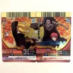 NARUTOデータカードダス ナルティメットクロス デイダラ サソリ - メルカリ