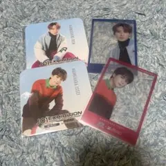 JO1 EXHIBITION コースター 特典クリアカード 川尻蓮 豆原一成