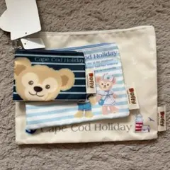 ディズニー ダッフィー ケープコッドホリデー ポーチセット 3種 限定 新品