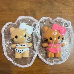 Hello Kitty 水着 マスコット キーホルダースクイーズ　もちもちのサムネイル