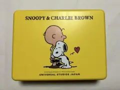 [USJ限定]スヌーピー＆チャーリー・ブラウン 空き缶