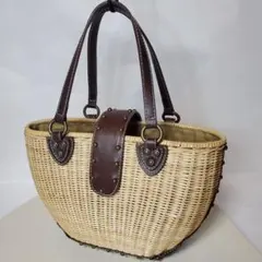 撫松庵 完売品 黒 カゴバッグ アタ 浴衣にも。 - メルカリ