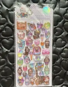 ラブブ　ボンボンドロップシール