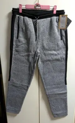 グレー フリース スウェットパンツ