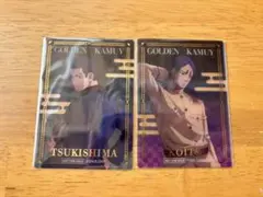 ゴールデンカムイ PLAZA 月島 鯉登 クリアカード