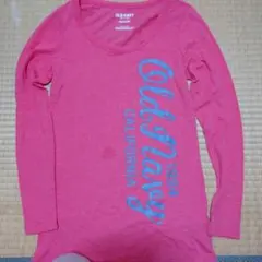 OLD NAVY 長袖カットソー ピンク XXLのサムネイル