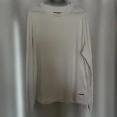 【ジルサンダー】ロンT 希少サイズXL オフホワイト