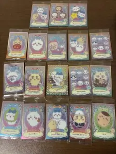 1*目様 【300円オークション】ちいかわウエハース カード 18枚セット レア