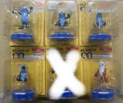 パペットスンスン Happyくじ A賞　おしゃべりフィギュア　5体セット