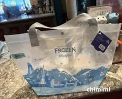 香港ディズニー　アナと雪の女王　ショッピングバッグ　Sサイズ　エコバッグ