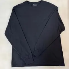 新品未使用品　Champion ブラック 長袖Tシャツ　サイズXL【129】