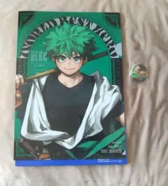 僕のヒーローアカデミア ヒロアカ 最強ジャンプ ガシャクリアファイル 緑谷