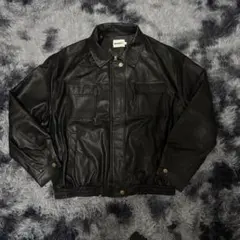 元値9000円 レザー ジャケット ジップ 韓国 mblue_shop