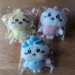 ちいかわ ぬいぐるみマスコット 3体セット