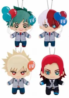 ★僕のヒーローアカデミア ともぬい ＜ ４種セット ＞ ナムコキャンペーン