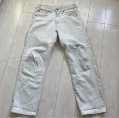 初期ドゥニーム　ホワイトデニム