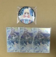 わんだふるぷりきゅあ 猫屋敷ユキ ハロウィン 缶バッジ ＋ ウエハースカード