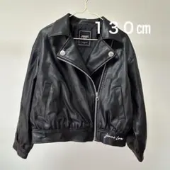 JENNI love ブラック ライダースジャケット