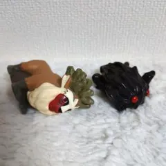 【希少・廃盤品】ジブリ 指人形 2個セット（もののけ姫）のサムネイル