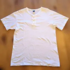 Good On ヘンリーネック Tシャツ ホワイト M