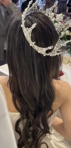 クラウン　ウエディング　ティアラ