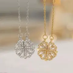 ネックレス ペンダント 四つ葉のクローバー