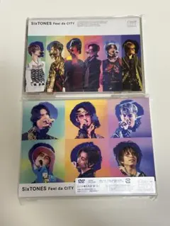SixTONES Feel da CITY DVD 2枚組〈初回盤・通常盤〉