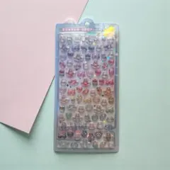 ボンボンドロップシール♡ミニ なないろボンボン