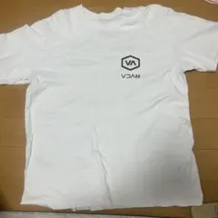ホワイト ロゴ入り Tシャツ