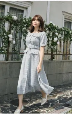 新品未使用 herlipto Summer Tweed Midi Dress Na 様専用 herlipto Summer Tweed Midi Dress - メルカリ