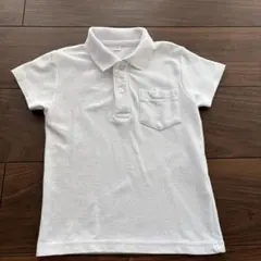 TOP VALU ポロシャツ 100cm ホワイト