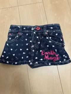緊急値下【Earth magic】子供服ジーンズスカート（120㎝）