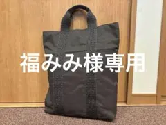【福みみ様専用】美品　エルメス　エールライン　トートバック　カバス　グレーのサムネイル