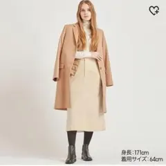 コーデュロイロングスカート（ハイウエスト・丈標準77～79cm）