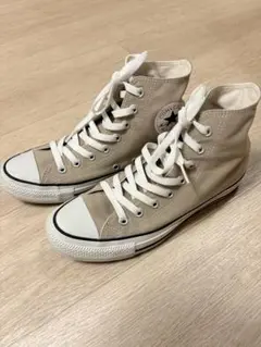 コンバース ハイカットスニーカー ベージュ