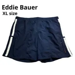 vintage Eddie Bauer ショートパンツ ネイビー サイドラインのサムネイル