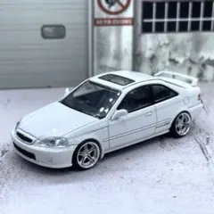 トミカ改造 ホンダ シビック EK9 環状族仕様 マジョレット ホット