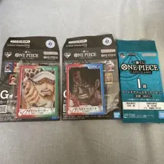 一番くじ　ワンピース　カードデザインアクリルスタンド　エース　ロー　その他