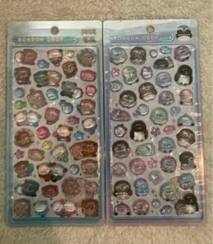 カワウソ　ペンギン　水族館限定　ボンボンドロップシール