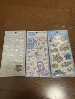 【新品未使用】シナモロール シール3枚セット