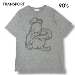 【TRANSPORT】90s 初期クラシックキャラクター グラフィック Tシャツのサムネイル
