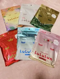 LuluLun フェイスマスク限定6パックセット♩おまけ付き